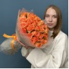 41 оранжевая роза Тропикал Амазон