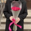 15 малиновых роз Вайлд Калипсо