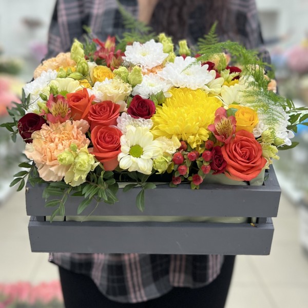 Радужная поляна яркий MIX