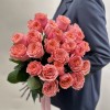 Кораллово-розовая роза Суперстейшн 50 см