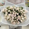 21 кустовая роза Роял Порцелина 70 см