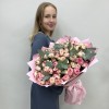 35 кустовых роз Стрит Пати 60 см