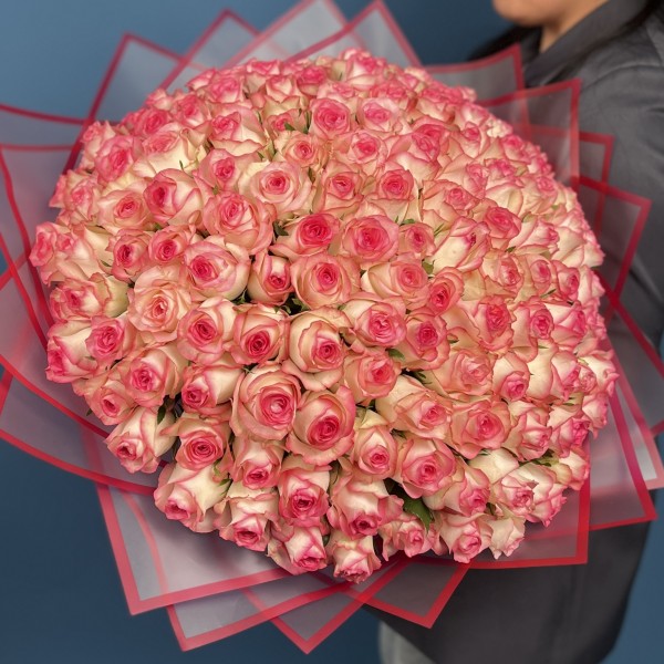 151 светло-розовая роза Джумилия 40 см