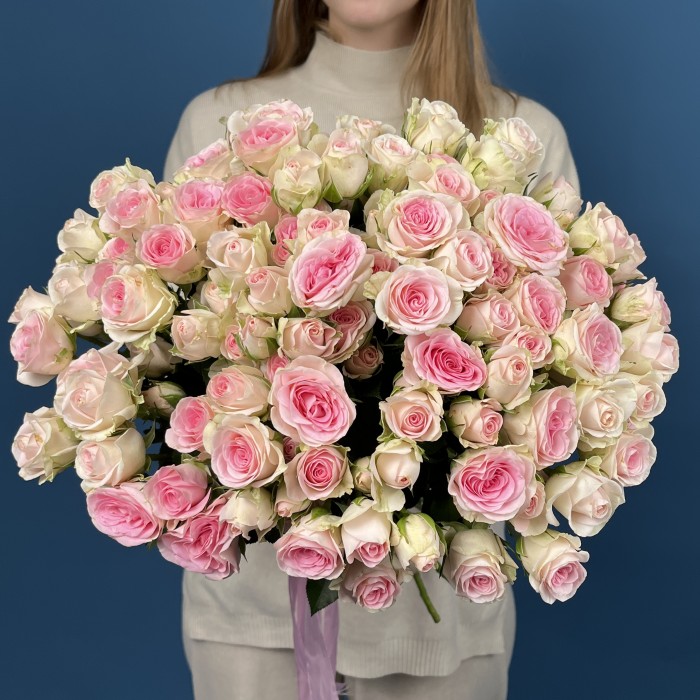 Кустовая роза Гуд Муд 40 см