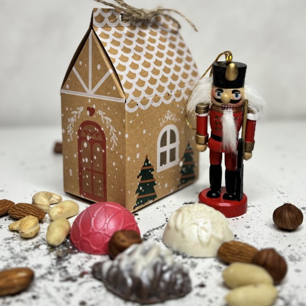 Корпоративный подарок на Новый год Домик щелкунчика