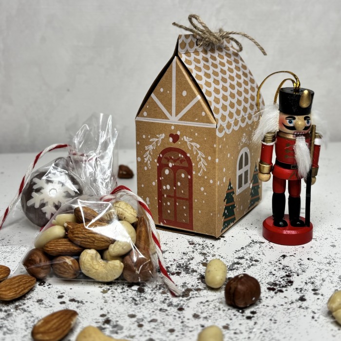 Корпоративный подарок на Новый год Домик щелкунчика