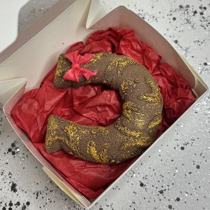 Новогодний шоколад ручной работы Подкова