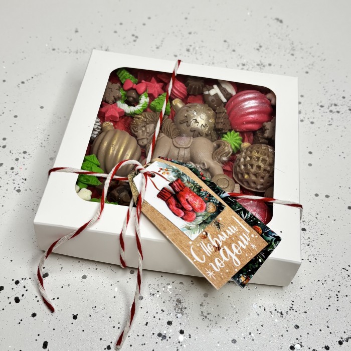 Новогодний шоколадный набор ручной работы Торжество