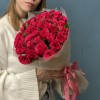 41 малиновая роза Такаци 40 см