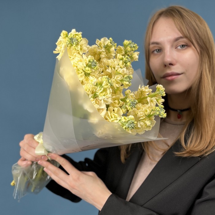 9 кремовых ароматных маттиол