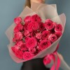 9 кустовых пионовидных роз Роял Трендсеттер 40 см