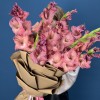 7 розово-фиолетовых гладиолусов