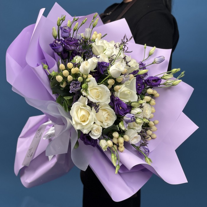Большой Букет Нежное Сияние