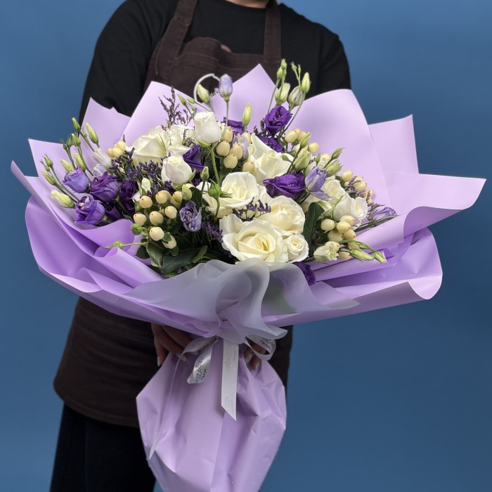 Большой Букет Нежное Сияние