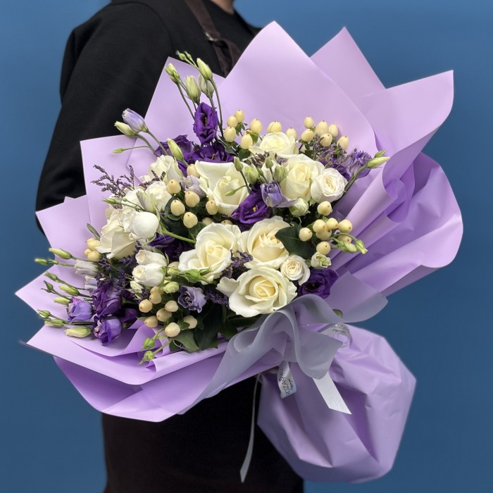 Большой Букет Нежное Сияние