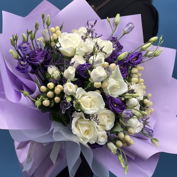Большой Букет Нежное Сияние