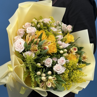 Средний Букет Солнечная радость