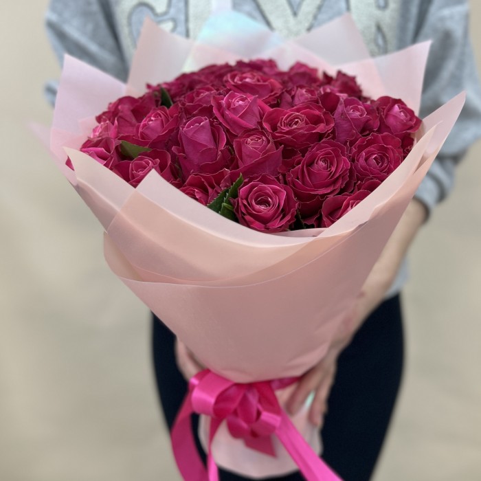 Букет дня с розами Летняя магия