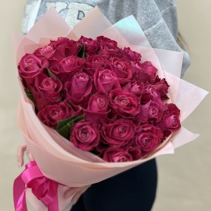 Букет дня с розами Летняя магия