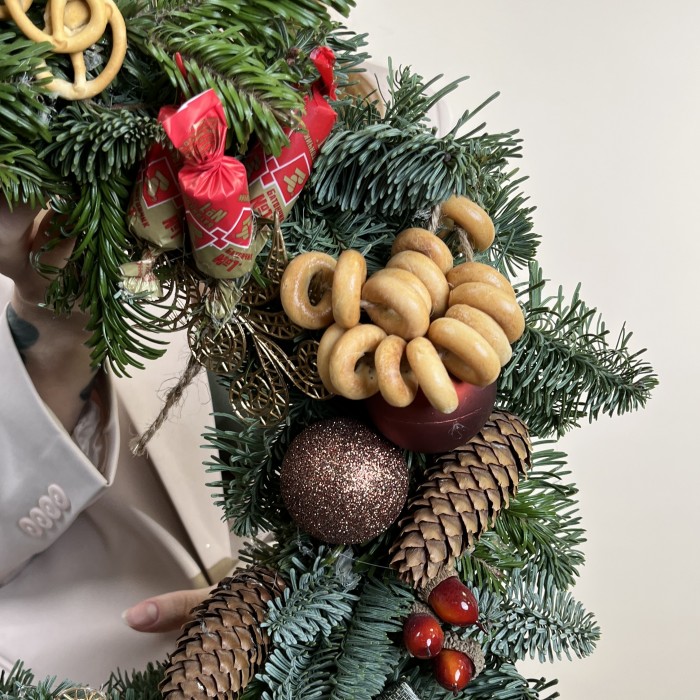 Рождественский венок Русская Зима