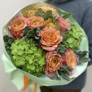 Букет дня Акварель