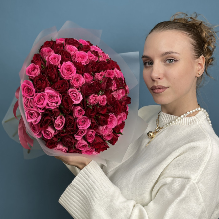 101 роза Ягодка Малинка