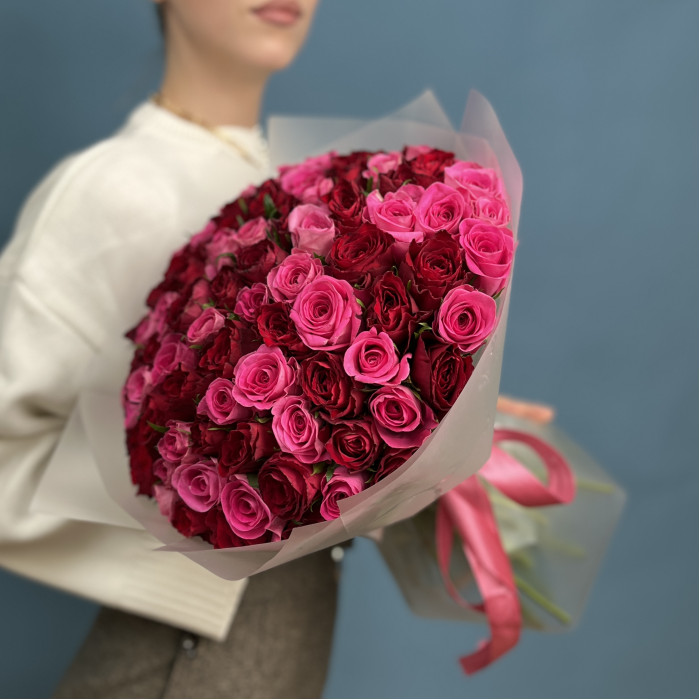 101 роза Ягодка Малинка