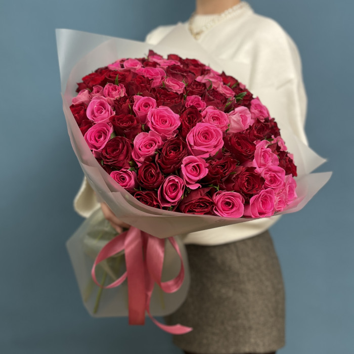 101 роза Ягодка Малинка