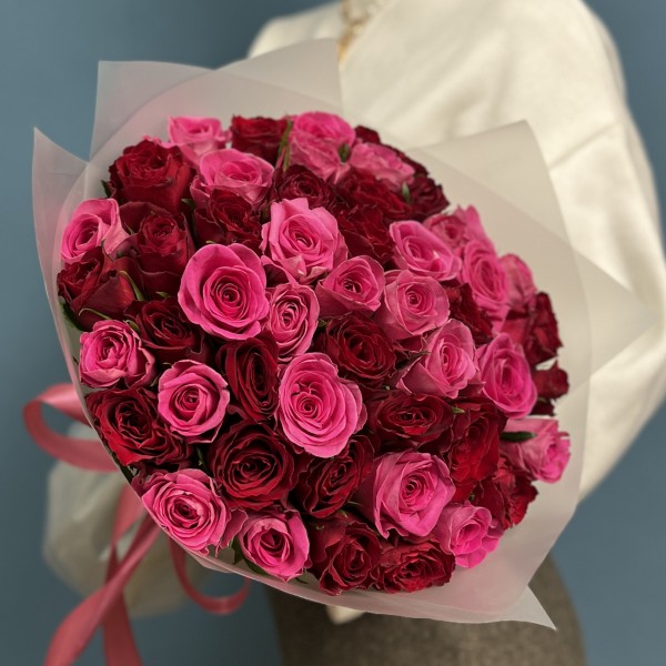 51 роза Ягодка Малинка