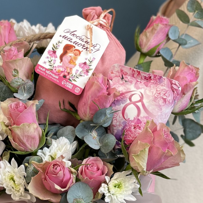 Композиция с 8 марта Любимая мамочка