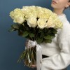 Роза Мондиаль белая 50 см