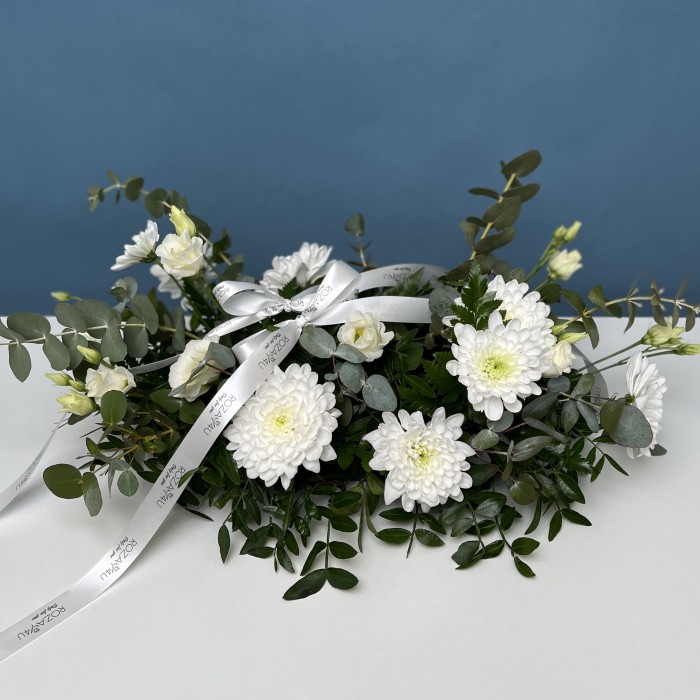 Настольная композиция Белое кружево