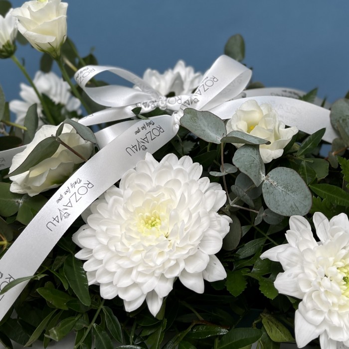 Настольная композиция Белое кружево