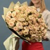 25 кустовых пионовидных роз Джентл трендсеттер 50 см