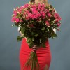 25 кустовых роз Глория 70 см