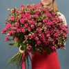 45 кустовых роз Глория 70 см
