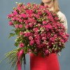 45 кустовых роз Глория 70 см