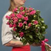 9 кустовых роз Глория 70 см