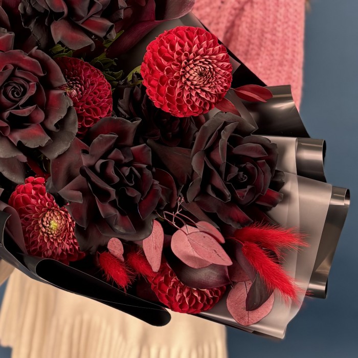 Авторский букет женщина вамп