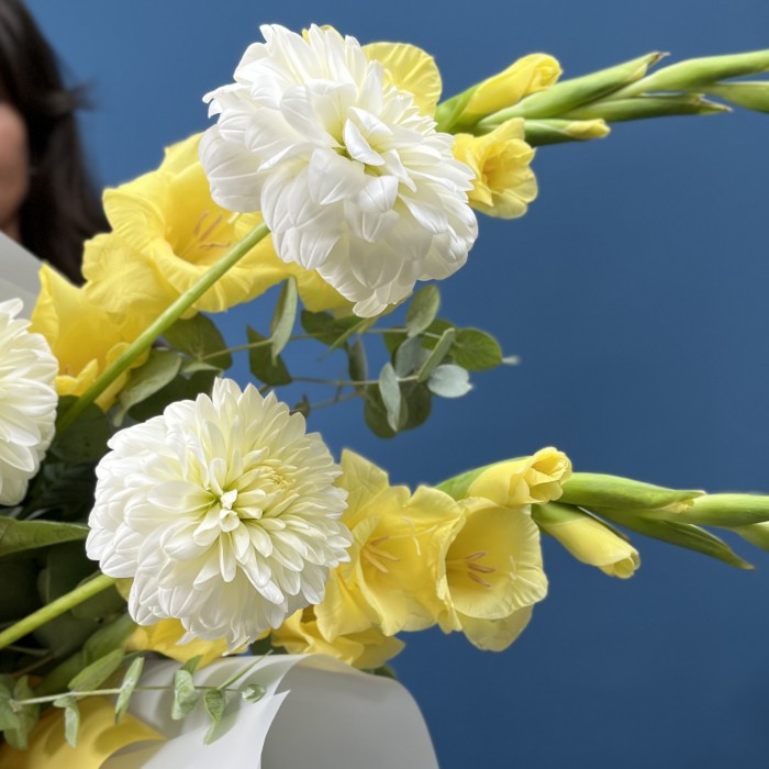 Букет в школу Солнечные лучи