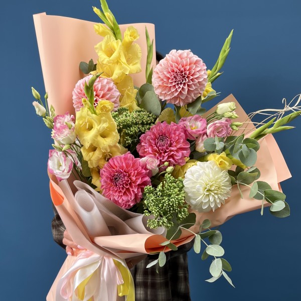 Сборный букет нежная Фантазия