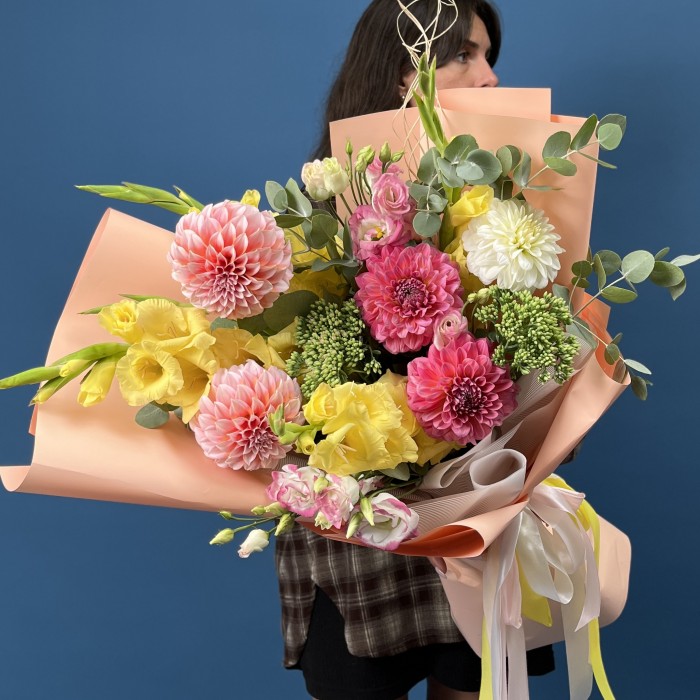 Сборный букет нежная Фантазия