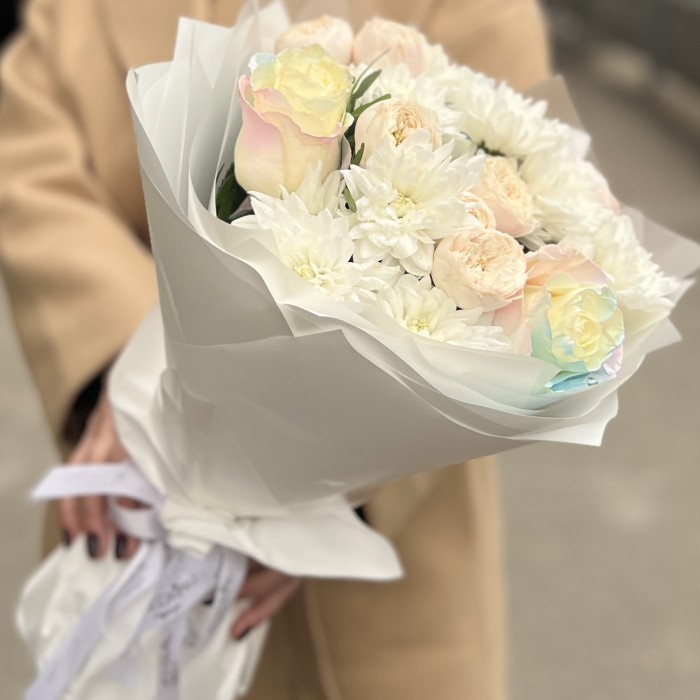 Букет с розами на день рождения дочки