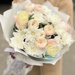 Букет с розами на день рождения дочки