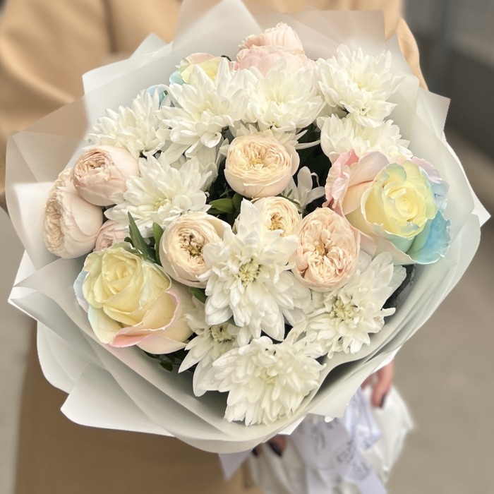 Букет с розами на день рождения дочки