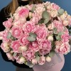 31 кустовая пионовидная роза Кэнди Флоу  в коробке