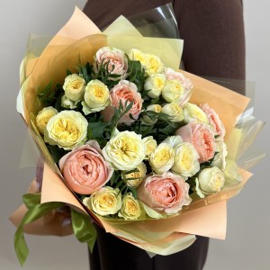 Букет из роз Солнечный День