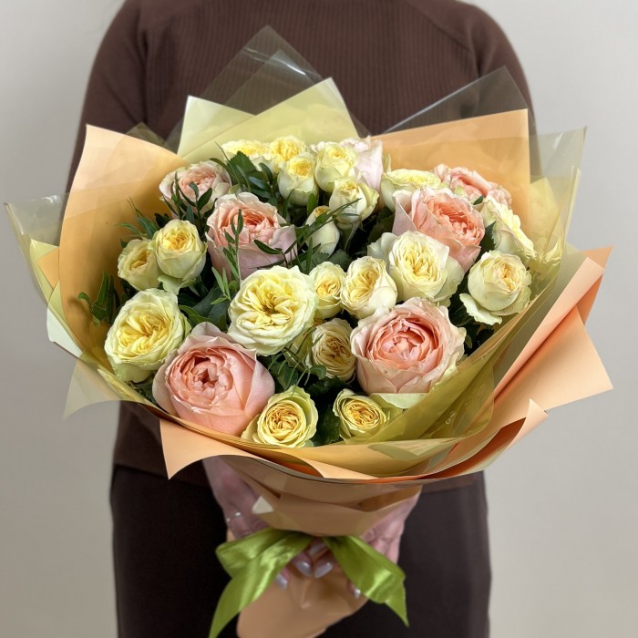 Букет из роз Солнечный День