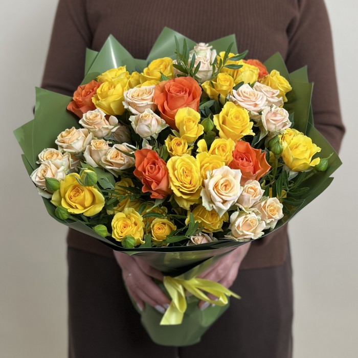 Букет из роз Яркие Мечты