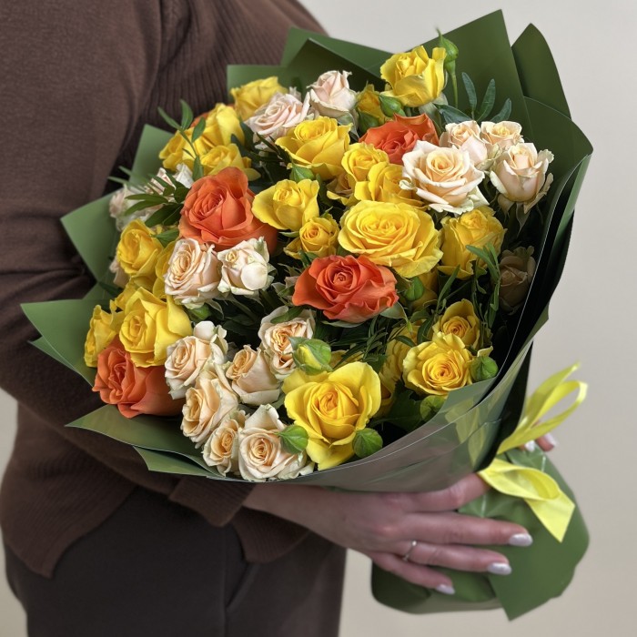 Букет из роз Яркие Мечты